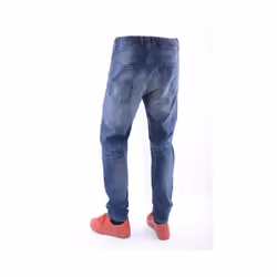 DIESEL NARROT-NE 0666W Mens Denim Jeans Sweat Jogg Distressed Regular Fit Carrot - W26 L27