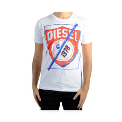 DIESEL T SHIELDED 0R91B Mens T Shirts - M