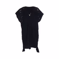 DIESEL DIKIE BITO BGFFK Womens Dress Maxi Long Black Top - 44