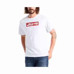 Levi's Men's T-Shirt Levis Summer Tops White - L