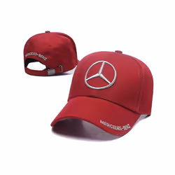 F1 Benz Team Embroidered Baseball Cap Car Cap - red