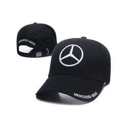 F1 Benz Team Embroidered Baseball Cap Car Cap - black-B