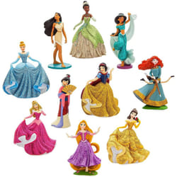 Princess Disney Deluxe Figure Play Set - Set of 10 Figurines