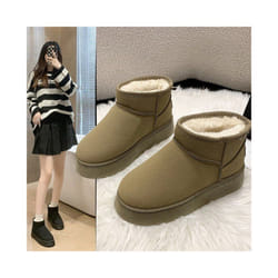 2023 New Classic Thickened Fluff Women's Snow Boots Comfortable Warm Ankle Boots Women Winter Ladies Shoes Chunky Botas Mujer  Costume - 39, Dark Grey