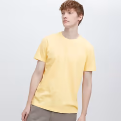 Uniqlo Japan Supima CoTTon Crew Neck T shirT  shorT Sleeve - 00 WHITE/XXL