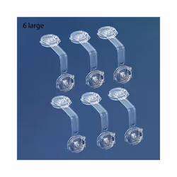 6pcs Baby Cabinet Locks Child Anti Opening Refrigerator Lock - TD1131-6B