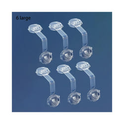 6pcs Baby Cabinet Locks Child Anti Opening Refrigerator Lock - TD1131-6B