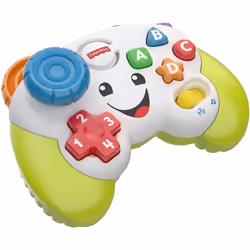 Fisher-Price FWG12 Game and Learn Controller, Teaching First Words, Letters, Numbers, Colours and Shapes with Songs and Sound ...