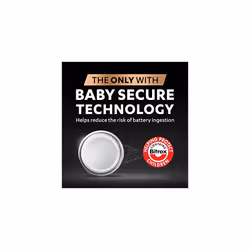 Duracell Specialty 2032 Lithium Coin Battery 3V, pack of 4, with Baby Secure Technology and suitable for keyfobs, scales, wearables and medical