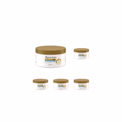 Aveeno Skin Renewal Smoothing Cream, 24-Hour Hydration, Smooths Rough, Dry and Bumpy Skin, with Prebiotic Oat, Naturally Deri ...