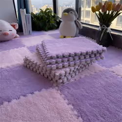Soft Plush Children's Mat Baby Play Mat Baby Toys Eva Foam Puzzle Carpet In Children's Room Keep Warm Playmat 30*30*1CM - pin ...