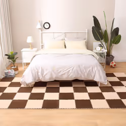 Soft Plush Children's Mat Baby Play Mat Baby Toys Eva Foam Puzzle Carpet In Children's Room Keep Warm Playmat 30*30*1CM - multicolor, 20PCS