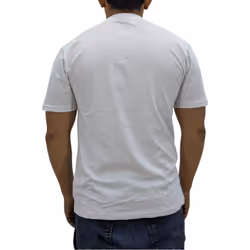 Puma Mens T Shirt Essentials Logo Crew Neck Pullover Top - White, XL