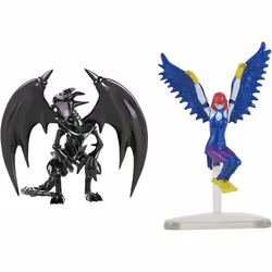Super Impulse Yu-Gi-Oh Articulated 3.75'' Harpie Lady and Red-Eyes Black Dragon Twin Pack