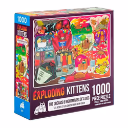 Dreams and Nightmares of a Dog Jigsaw Puzzle - 1000 Pieces