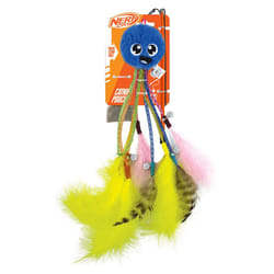 Nerf Cat Ultraplush Nylon Elastic Octo With Bells & Wand Multicoloured