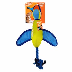 Nerf Dog Nylon Ultraplush Crinkle Wing Launching Duck Multicoloured