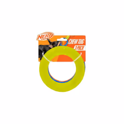 Nerf Dog Translucent Spike Ring Throw & Fetch Green Blue Orange 3 Pack