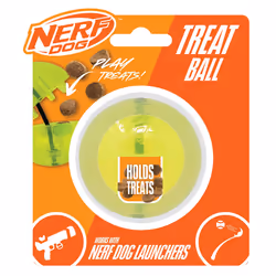 Nerf Dog Bungee Treat Ball Interactive Throw & Fetch Toy 2.5in