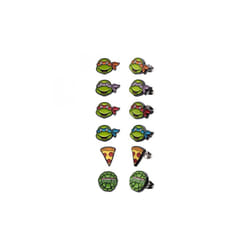 Teenage Mutant Ninja Turtles 883421 Ninja Turtles Icons Earrings Set - 6 Pair