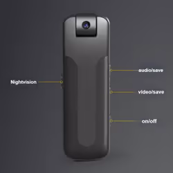 Outdoor 1080P HD Mini Camcorder with Night Vision for Covert Sports and Activities