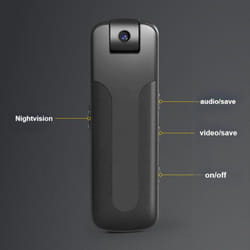 Outdoor 1080P HD Mini Camcorder with Night Vision for Covert Sports and Activities