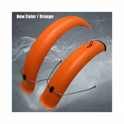 Bicycle Fender Set 20x4.0 Wide Front Rear Mudguard Off-road Fat Tire Bikes Wings Full Coverage Fat Bike Fenders Plastic