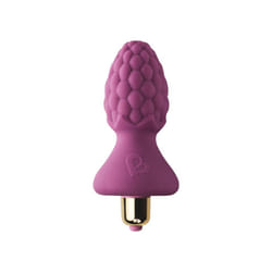 Rocks Off 7 Speed Ass-Berries Raspberry Butt Plug
