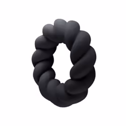 Rocks Off Twist Silicone Cock Ring