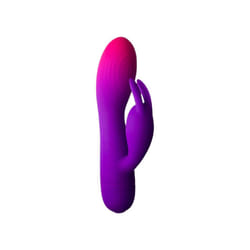 Rocks Off Glo-Girl Silicone Rabbit Vibrator