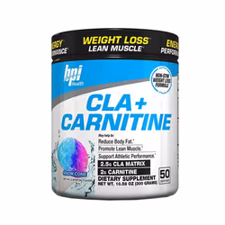 BPI Sports CLA+Carnitine 50 Servings - Snow Cone