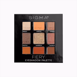 Eyeshadow Palette - Fiery by SIGMA for Women - 0.32 oz Eye Shadow