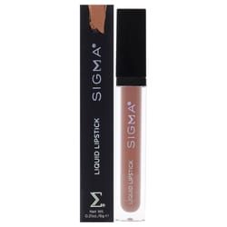 Liquid Lipstick - Cashmere by SIGMA for Women - 0.2 oz Lipstick