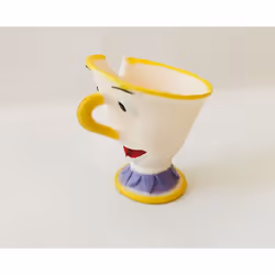 Disney Beauty And The Beast Mr chip 0.75" Mini Miniature PVC Figure