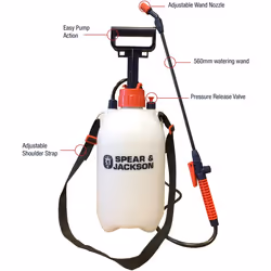 Spear & Jackson 5LPAPS 5 Litre Pump Action Pressure Sprayer