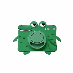 For iPad 10 10th 10.2 9th 8th 7th 2019 2020 2021 Case Kids Stand Cover iPad Mini 6 Air 1 2 9.7 3 10.5 4 5 1 - Crocodile No St ...