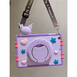 For iPad 10 10th 10.2 9th 8th 7th 2019 2020 2021 Case Kids Stand Cover iPad Mini 6 Air 1 2 9.7 3 10.5 4 5 10.9 - Light KRM-St ...