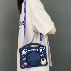 For iPad 10 10th 10.2 9th 8th 7th 2019 2020 2021 Case Kids Stand Cover iPad Mini 6 Air 1 2 9.7 3 10.5 4 5 - HandlAstronaut-St ...