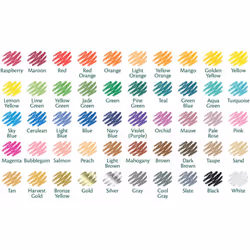 CRAYOLA Colored Pencils Art Tools 50 Count Perfect for Art Projects and Adult Coloring