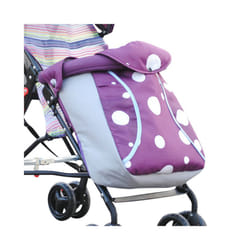 New Stroller Footmuff Winter Newborn Baby Stroller Keep Warm Baby Stroller - Purple Wave Point