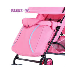 New Stroller Footmuff Winter Newborn Baby Stroller Keep Warm Baby Stroller - Pink