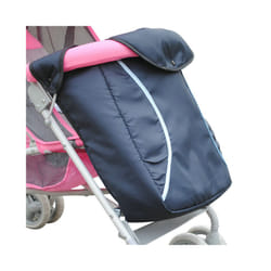 New Stroller Footmuff Winter Newborn Baby Stroller Keep Warm Baby Stroller - Navy Blue