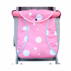 New Stroller Footmuff Winter Newborn Baby Stroller Keep Warm Baby Stroller - Pink Wave Point