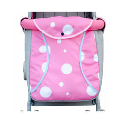 New Stroller Footmuff Winter Newborn Baby Stroller Keep Warm Baby Stroller - Pink Wave Point