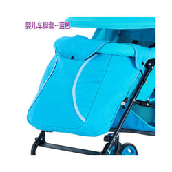 New Stroller Footmuff Winter Newborn Baby Stroller Keep Warm Baby Stroller - Blue