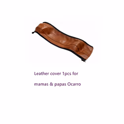 New Stroller Leather Covers For Mamas & Papas Ocarro Pram Handle Sleeve - baby brown