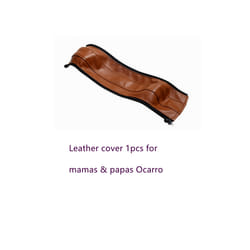 New Stroller Leather Covers For Mamas & Papas Ocarro Pram Handle Sleeve - baby brown
