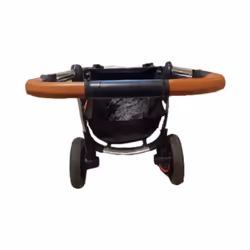 New Stroller Leather Covers For Mamas & Papas Ocarro Pram Handle Sleeve - baby brown