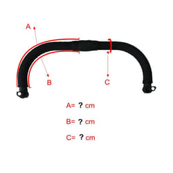 New Stroller Leather Covers For Mamas & Papas Ocarro Pram Handle Sleeve - customization 2pc