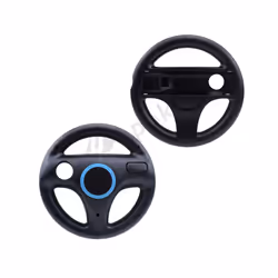 1pcs Mulit-colors Mario Kart Racing Wheel Games Steering Wheel for Wii Remote Game Controller - WII111-BL